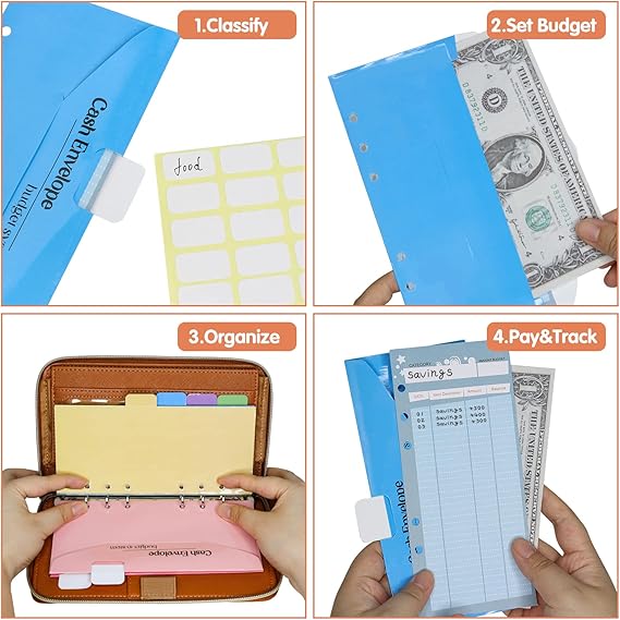Pendely Cash Envelope Wallet – Organize, Budget, and Protect Your Money in Style - Image 5