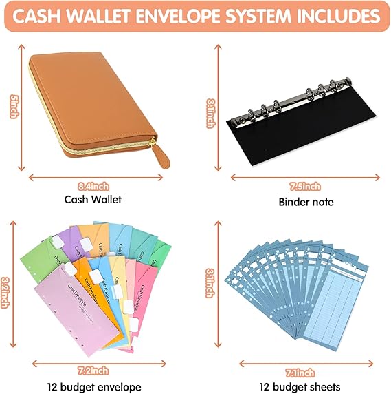 Pendely Cash Envelope Wallet – Organize, Budget, and Protect Your Money in Style - Image 6