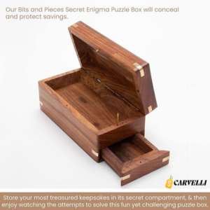 Bits and Pieces – Secret Enigma Puzzle Box