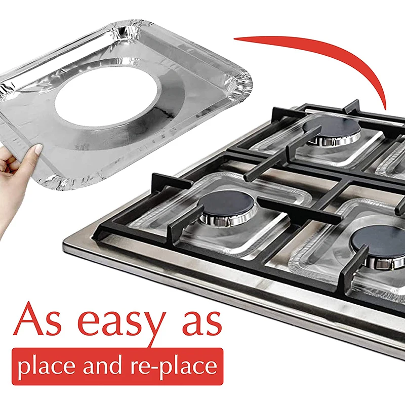 Gas Stove Burner Covers Square - Image 6