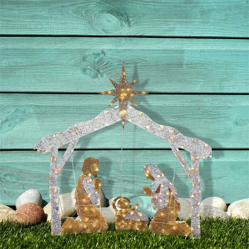 Light for Nativity Scene Christmas Outdoor Decoration with LED Lights - Image 3