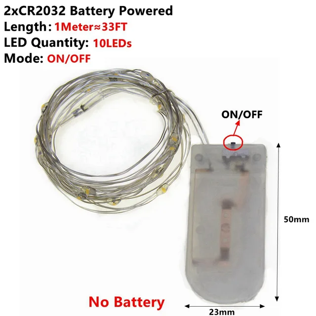 Warm Colored LED Christmas Lights - Image 12