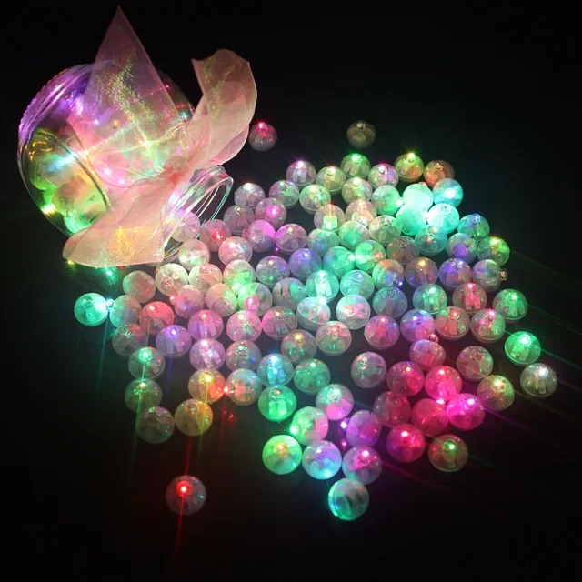 100 Pcs Round Colorful Mini-Lights LED - Image 9