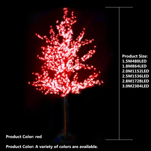 6 ft 864 LED Cherry Blossom Tree - Image 8