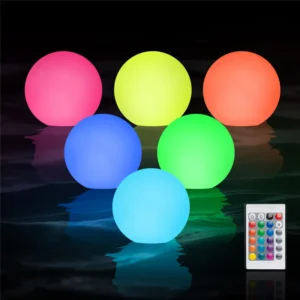 16 Colors Floating LED Pool Ball Lights