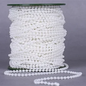 5M Craft Square Imitation Pearl Roll Beads