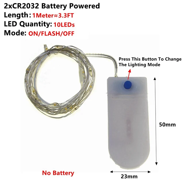 Warm Colored LED Christmas Lights - Image 9