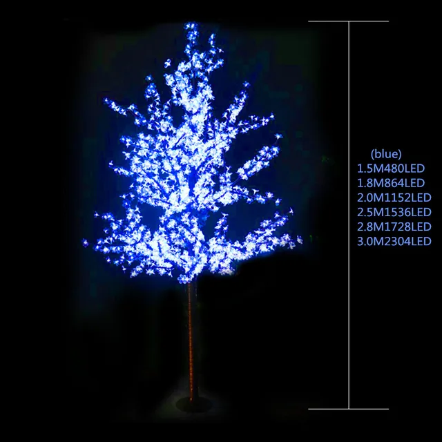 6 ft 864 LED Cherry Blossom Tree - Image 6
