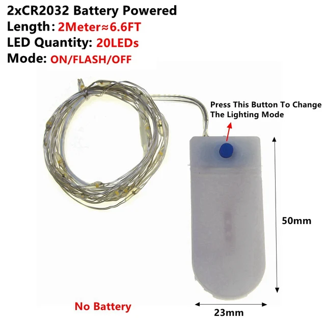 Warm Colored LED Christmas Lights - Image 8