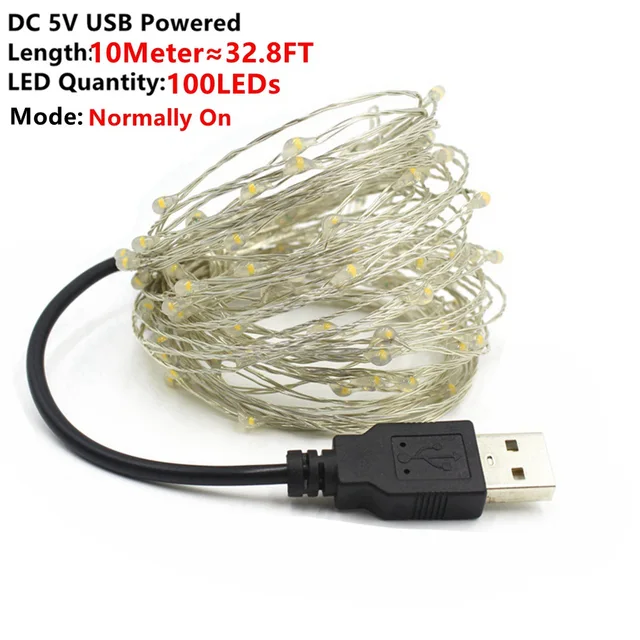 Warm Colored LED Christmas Lights - Image 3