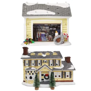 Griswold Lights Christmas Snow Village LED Ornament