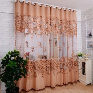 Luxury Purple Beaded Curtains
