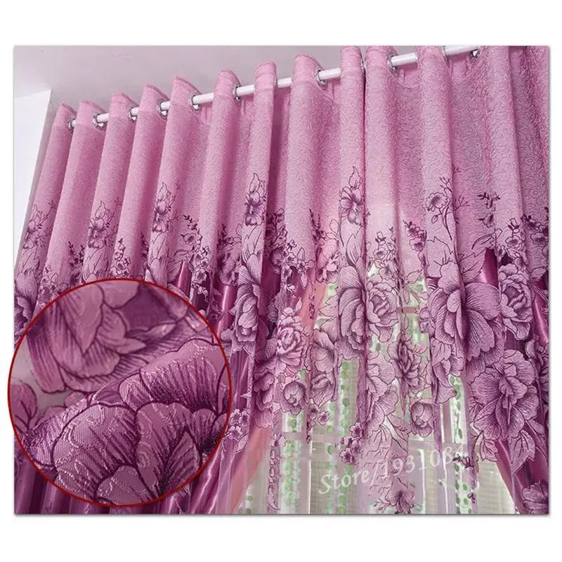 Luxury Purple Beaded Curtains - Image 6