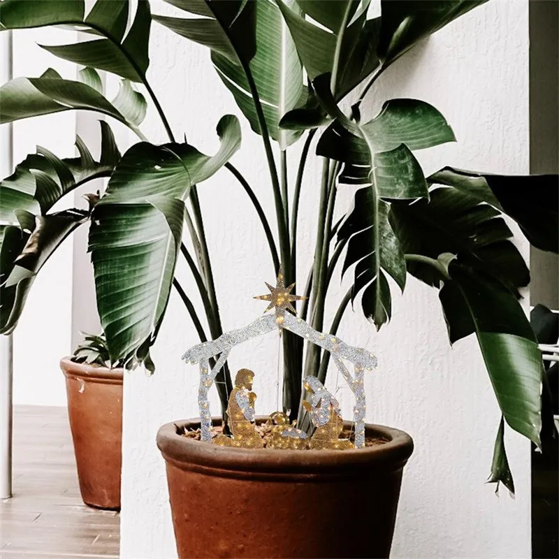 Light for Nativity Scene Christmas Outdoor Decoration with LED Lights - Image 4