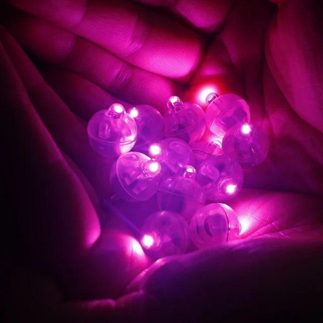 100 Pcs Round Colorful Mini-Lights LED - Image 2