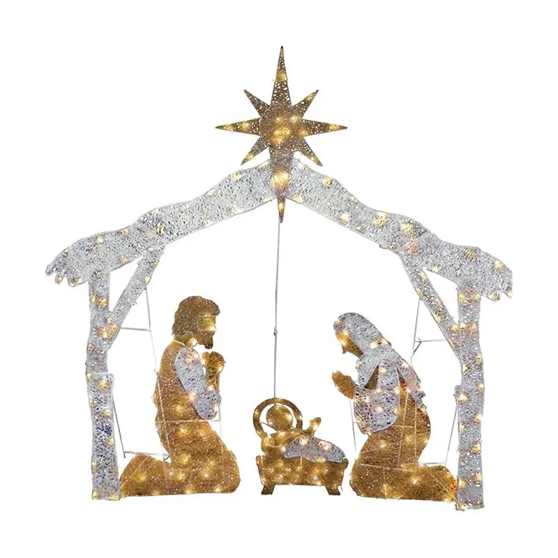 Light for Nativity Scene Christmas Outdoor Decoration with LED Lights - Image 6