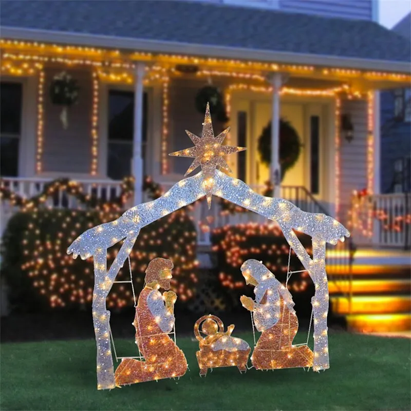 Light for Nativity Scene Christmas Outdoor Decoration with LED Lights - Image 5