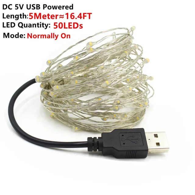 Warm Colored LED Christmas Lights - Image 4