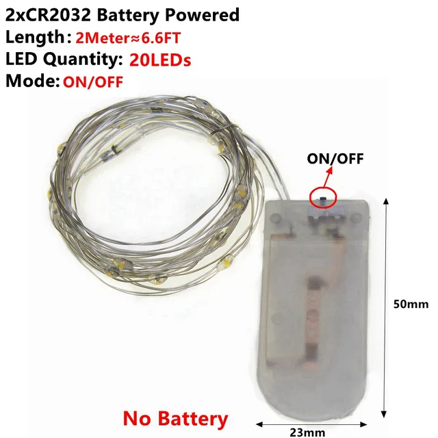 Warm Colored LED Christmas Lights - Image 11