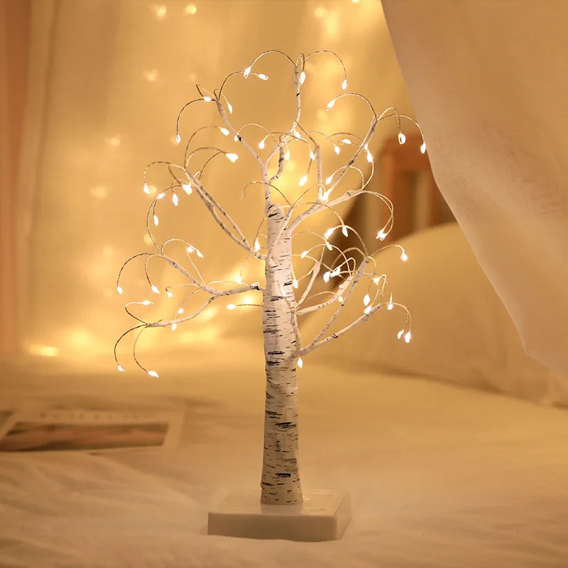 50/40cm Birch LED Light Tree Lamp - Image 5