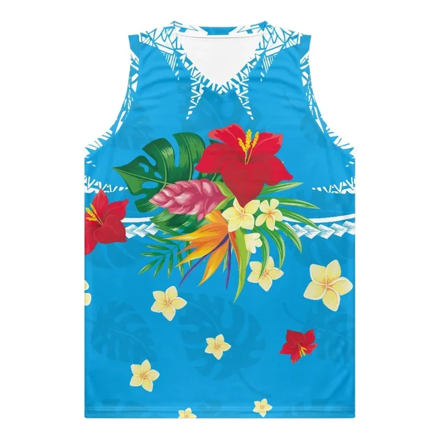 Polynesian Tribal Basketball Jerseys with Guam Designs - Image 11