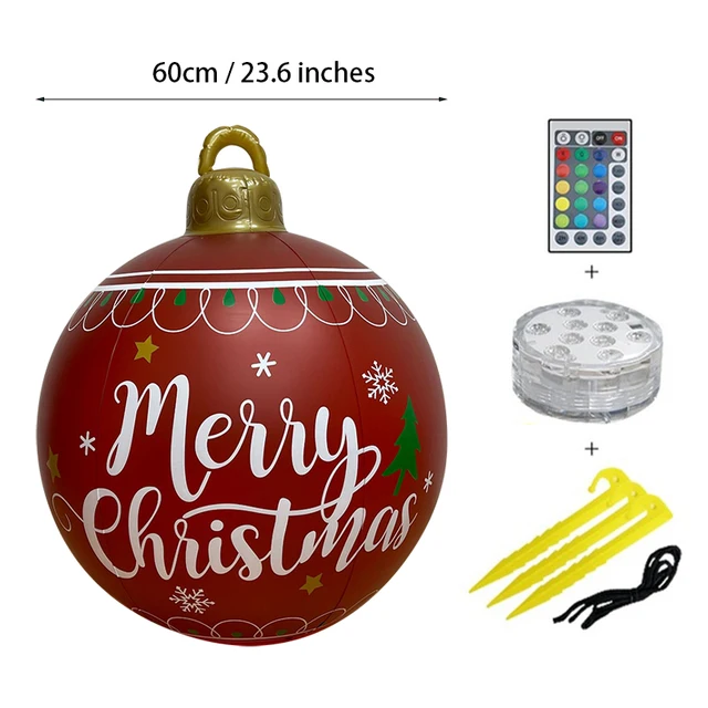 60CM LED Christmas Lighting Balls - Image 7
