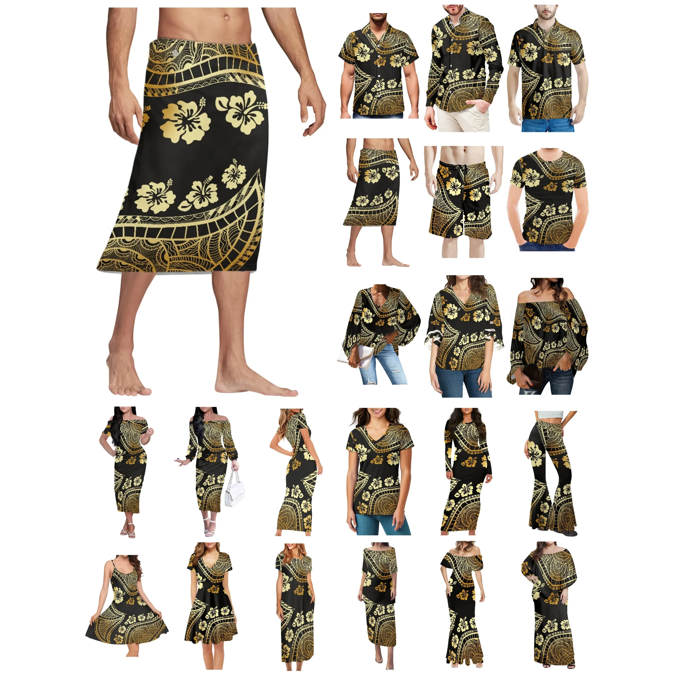 Polynesian Tonga Guam Clothing Apparel