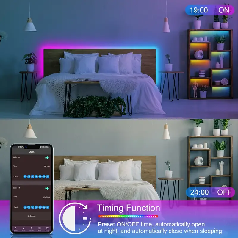 Tuya 5050 LED RGB Light WIFI APP Control - Image 7