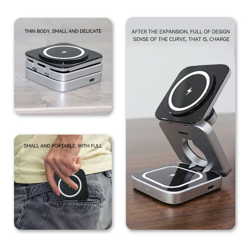 Magnetic Wireless Charger Stand - Image 6