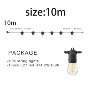 10M LED String Commercial Pro Lights