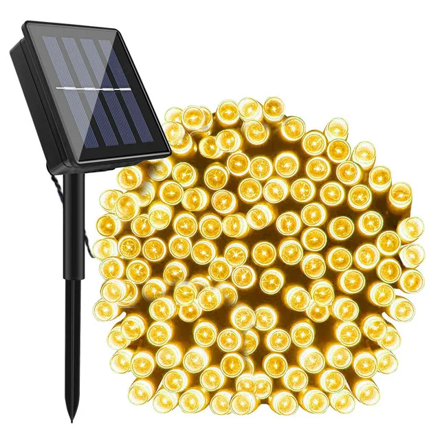 105Ft 310LED Solar Powered Twinkly Tree Lights - Image 2