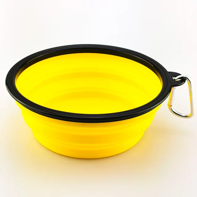 Silicone Dog Outdoor Water Bowl - Image 8