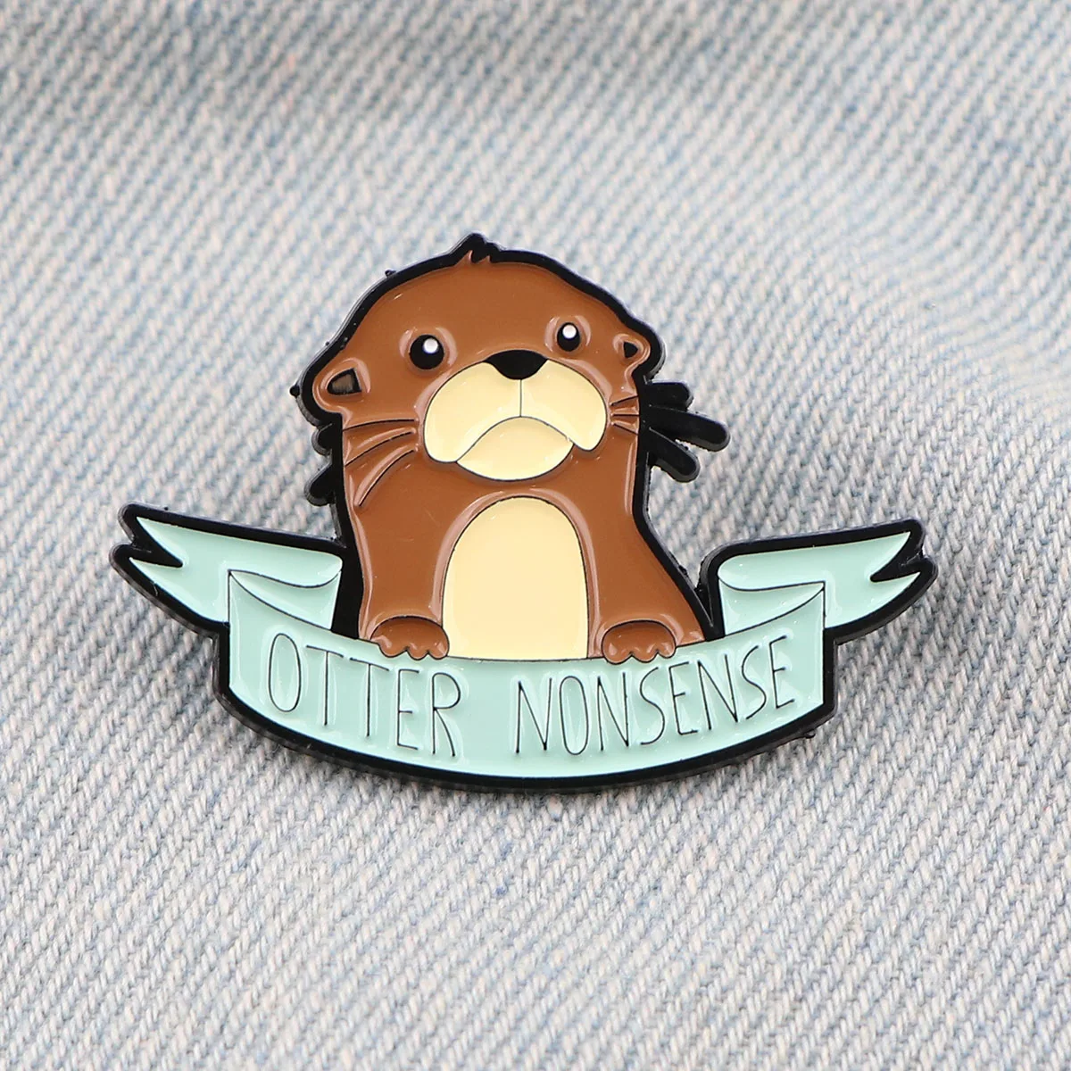 Funny Otter Pin for Women and Men - Image 4