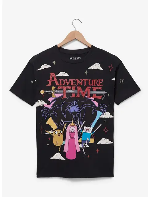 Limited Edition Adventure Time 3D Printed Ringer T-Shirt | Quick-Dry Unisex Summer Blazer - Image 4