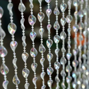 Transparent Acrylic Beaded Curtains