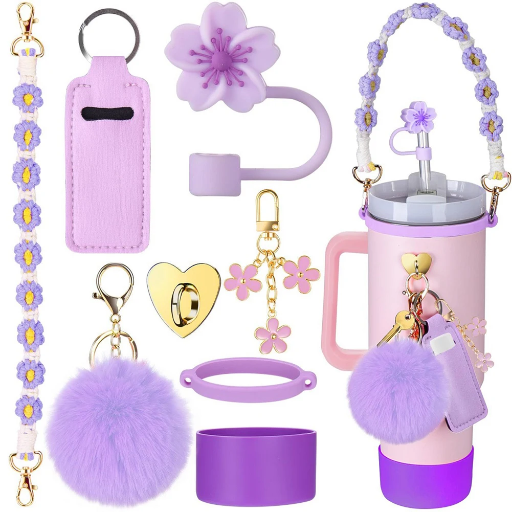 8 Pcs Set Cup Tumbler Accessories - Image 9