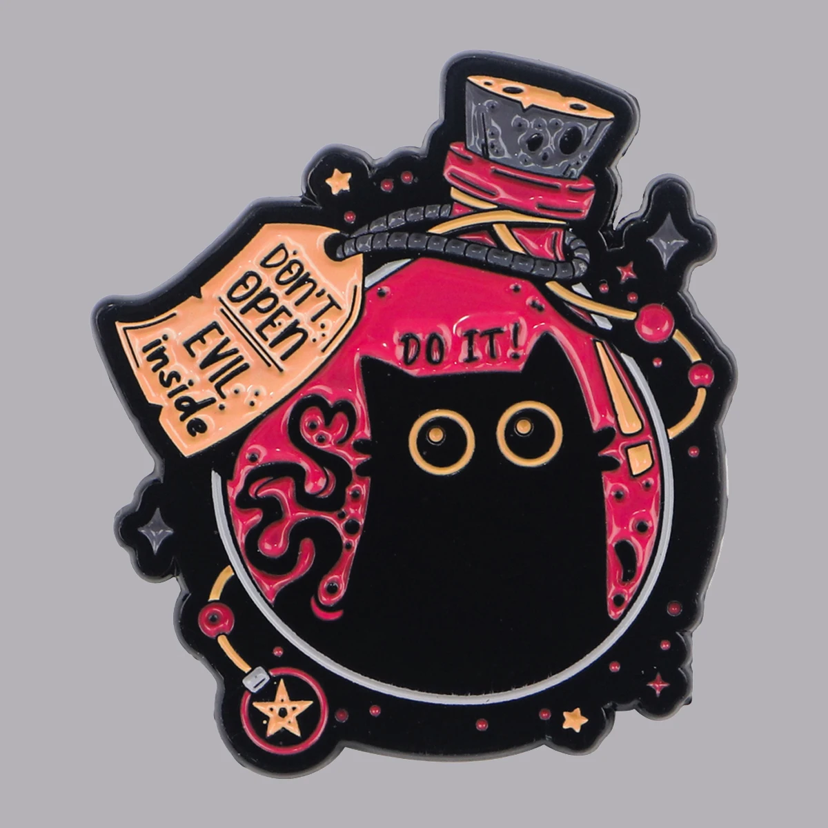 Cute Black Cat Pins