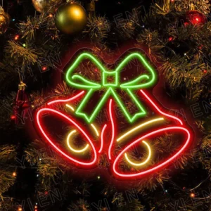 Neon Bell Sign Professional Outdoor Christmas Tree Lights