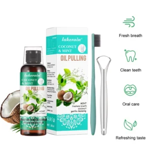 Coconut Oil Teeth Mouthwash