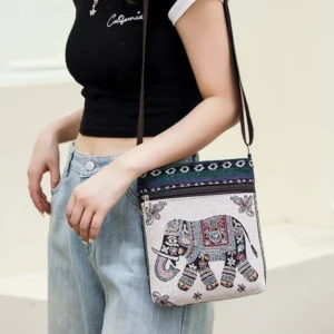 Elephant Crossbody Bag