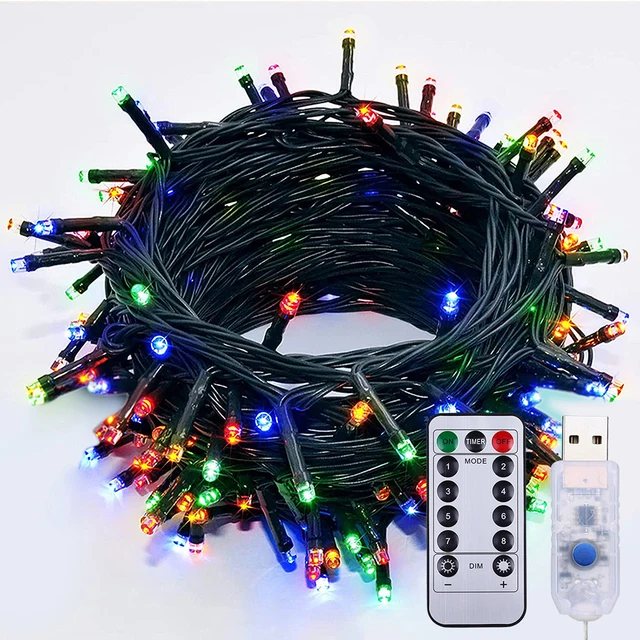 Waterproof Mini String Christmas Lights 100 LED - Image 3