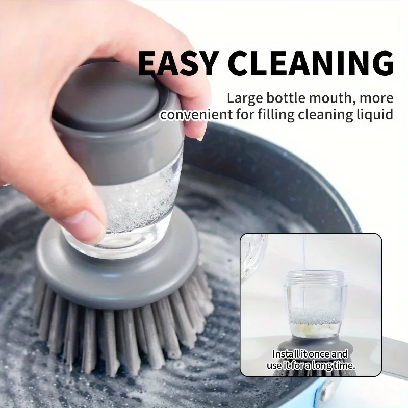 Multifunctional Pressing Cleaning Brush - Image 7