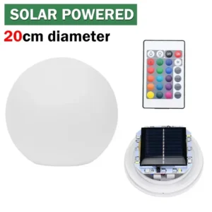 Waterproof LED Solar Powered Garden Ball Lights
