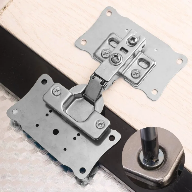 Stainless Steel Cabinet Hinge Repair Plate - Image 6