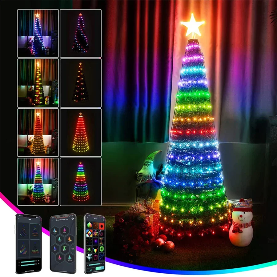 Smart APP 2.1M Tower Christmas Tree - Image 4