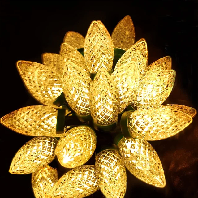 50/100 Christmas Lights LED C6 - Image 2