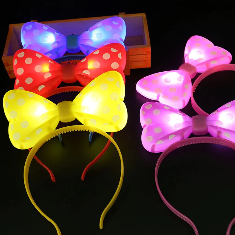 5 or 10 Pcs LED Light-up Bow - Image 6