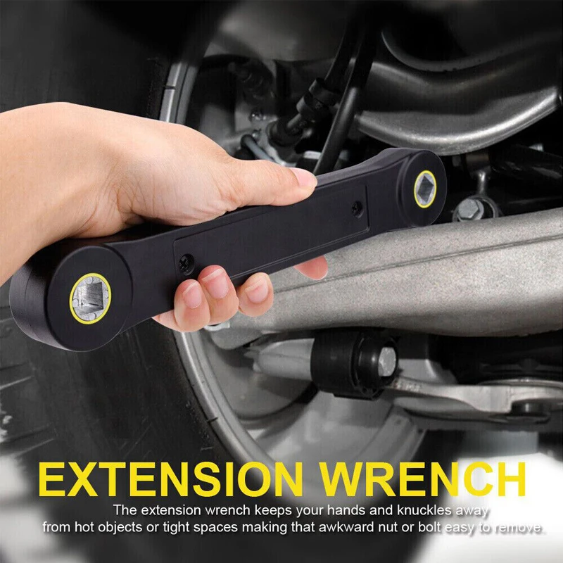 Torque Wrench Extension with 3/8'' & 1/4'' Adapter - Image 4