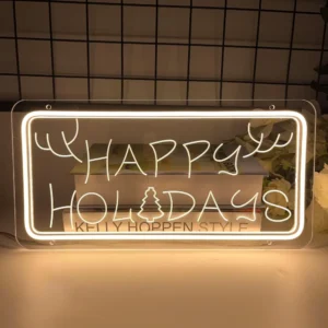 Happy Holiday Sign