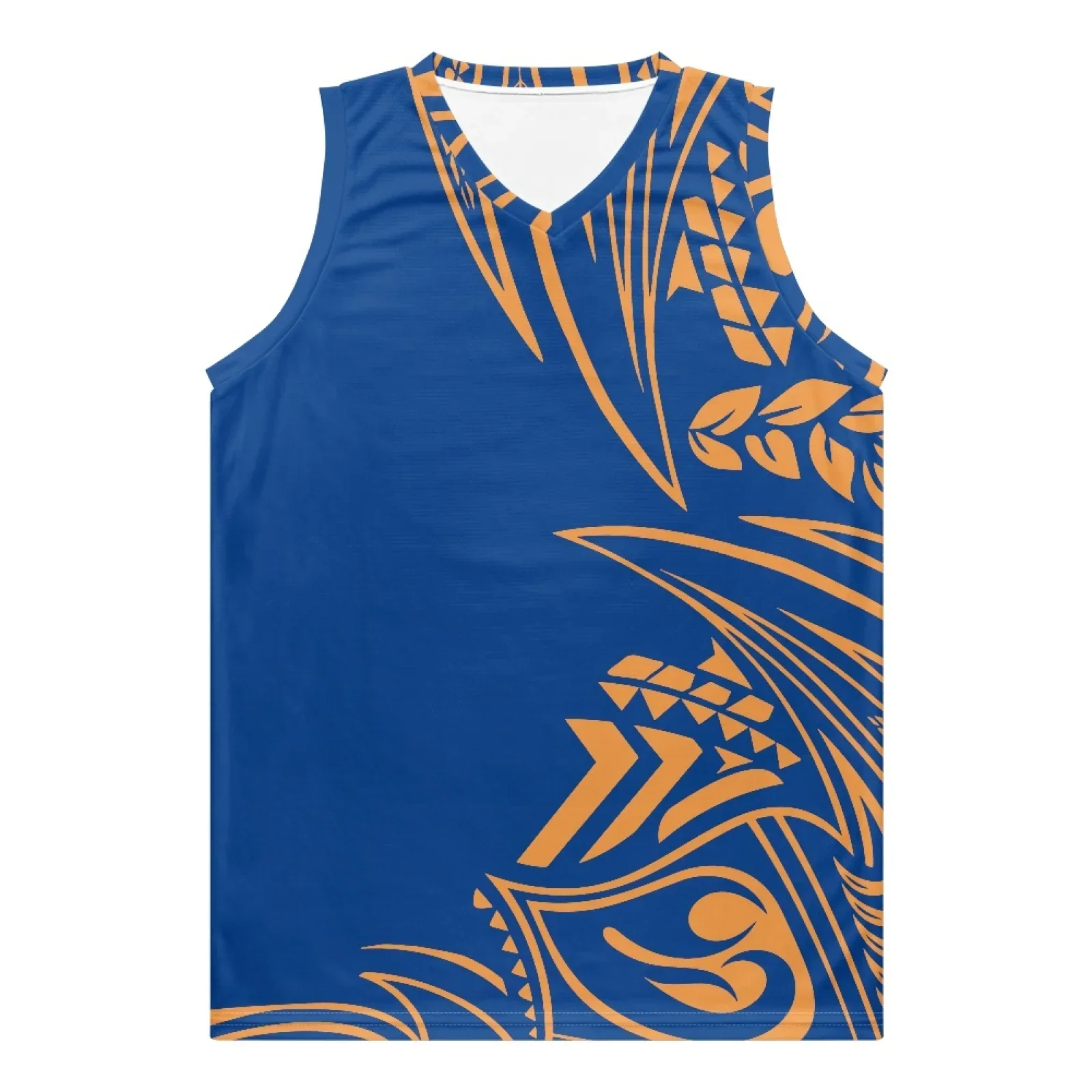 Polynesian Tribal Basketball Jerseys with Guam Designs - Image 14